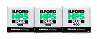 Ilford HP5 Plus 400 ASA 120mm Pack of 3