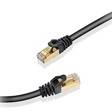 Load image into Gallery viewer, Pasow Premium Cat7 Ethernet Cable Double Shielded 10 Gigabit 600MHz Cat 7 Ethernet Patch Cable Outdoor RJ45 Connector for Modem Router LAN Network (30 ft)
