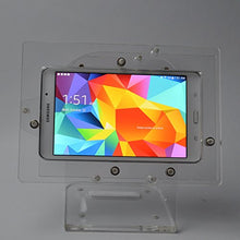 Load image into Gallery viewer, TABcare Compatible LG G pad 8.3 Acrylic Security Enclosure for POS, Kiosk, Store Display (Clear Desktop Stand)
