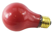Load image into Gallery viewer, Halco BC2733 06335 - A19RED25C Standard Solid Ceramic Colored Light Bulb
