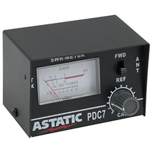 Load image into Gallery viewer, Astatic 302-01768 PDC7 Compact SWR Meter, Black
