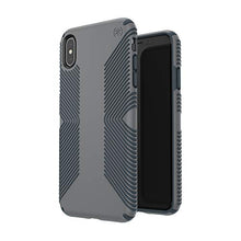 Load image into Gallery viewer, Speck Products Presidio Grip iPhone Xs Max Case, Graphite Grey/Charcoal Grey, Model:117106-5731
