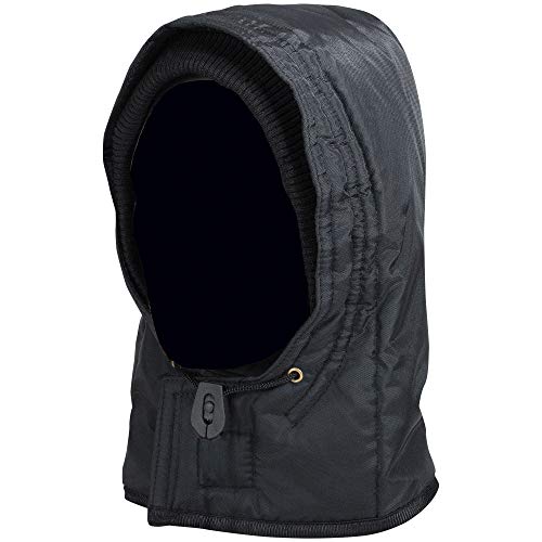 RefrigiWear Iron-Tuff Snap-On Hood Navy Blue One Size Fits All | Compatible with Any Iron-Tuff Jacket or Coverall