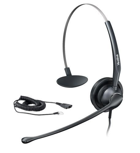 Yealink Monaural Headset with Cord for Yealink IP Phones YHS33