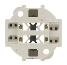 Load image into Gallery viewer, Leviton 26725-4A6 75W-600V, Vertical Screw Down With Round Base For 70W Lamps , White
