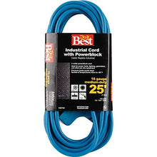 Load image into Gallery viewer, Do it Best 25 Ft. 16/3 Extension Cord with Power Block - 1 Each
