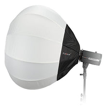 Load image into Gallery viewer, Fotodiox Lantern Softbox 32in (80cm) Globe - Collapsible Globe Softbox with Broncolor Speedring for Bronocolor (Pulso, Primo, and Unilite), Flashman, and Compatible

