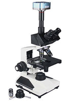 Radical 2500x Professional Quality Darkfield Trinocular Live Blood Medical Microscope 5Mp PC Camera w 5Watt LED