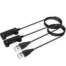 Load image into Gallery viewer, Compatible with Fitbit Flex 2 Charger, KingAcc Replacement USB Charging Cable Cord Charger Cradle Dock Adapter for Fitbit Flex 2, Fitness Tracker Wristband Smart Watch (3Foot/1meter, 2-Pack)
