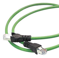 LAPP USA CPN001F2 Ethernet Cable, Cat5, RJ45 Plug, RJ45 Plug, 6.6 ft, 2 m, Green