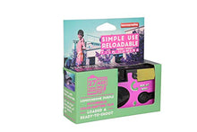 Load image into Gallery viewer, Lomography Simple Use Reloadable Film Camera LomoChrome Purple
