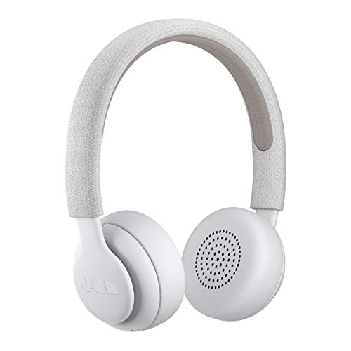 Been There, On-Ear Bluetooth Headphones 14 Hour Playtime, Hands-Free Calling, Sweat and Rain Resistant IPX4 Rated, 50 ft. Range JAM Audio Gray, 8.63x3.13x8.75