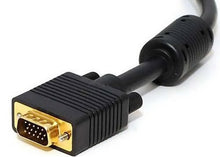 Load image into Gallery viewer, ACCL Double Shielded Coaxial Construction SVGA Cable Male to Male with Ferrites 15 Foot
