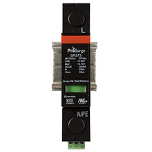 Load image into Gallery viewer, ASI ASISP275-1P UL 1449 4th Ed. DIN Rail Mounted Surge Protection Device, Screw Clamp Terminals, 1 Pole, 240 Vac, Pluggable MOV Module
