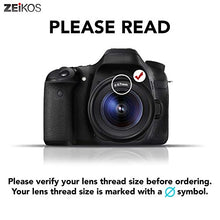 Load image into Gallery viewer, Zeikos ZE-FLK67 67mm Multi-Coated UVCPLFLD Professional Lens Filter Kit Comes with Miracle Fiber Cloth and Carry Pouch Accessory Kit for Lenses with a Filter, 67 mm
