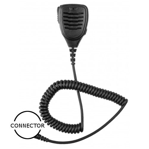 Compact Size Speaker Microphone with 3.5mm Accessory Jack for HYT 2-Way Radios