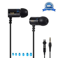 Headphones earbuds wired earphones Bass and Treble mids Quality,Strong noise cancelling Qualities, The Absolute IEM, Ultra Clear stereo Dynamic Dual Drivers