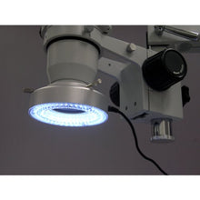 Load image into Gallery viewer, AmScope LED-60M 60-LED Microscope Ring Light w Heavy-Duty Metal Control Box + Adapter
