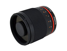 Load image into Gallery viewer, Rokinon 300M-MFT-BK 300mm F6.3 Mirror Lens for Olympus Pen and Panasonic Interchangeable Lens Cameras - MFT
