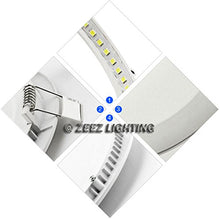 Load image into Gallery viewer, ZEEZ Lighting - 3W 2.75&quot; (OD 3.50&quot; / ID 2.60&quot;) Square Warm White Non-Dimmable LED Recessed Ceiling Panel Down Light Bulb Slim Lamp Fixture - 10 Packs
