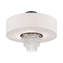 Load image into Gallery viewer, Livex Lighting 51097-92 Carlisle English Bronze 4 Light Ceiling Mount
