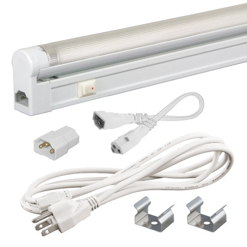 Jesco Lighting SG4A-CPS-24-41w 24W 4100K Sleek Plus Adjustable Fluorescent Fixture Kit, White