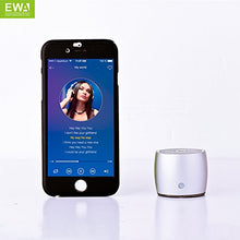 Load image into Gallery viewer, EWA Portable Wireless Mini Speaker with Passive Subwoofer, Enhanced Impactive Bass, Tiny Body Loud Voice, Minimalism Design, Perfect Speaker for Sports, Travel and Home.A103
