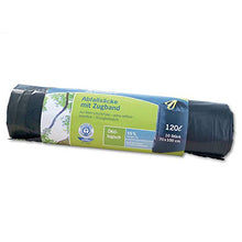 Load image into Gallery viewer, Secolan 2023984 Waste Bag with Drawstring 120 litres Blue/Black
