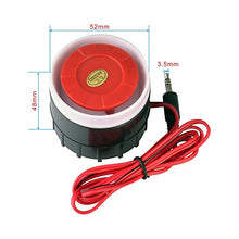 Load image into Gallery viewer, 2 to 12V DC Piezo Electronic Buzzer Alarm Electric Security Siren Horn 120dB@12VDC
