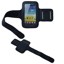 Load image into Gallery viewer, DuraForce Pro Compatible Armband Sports Gym Workout Cover Case Running Arm Strap Band Neoprene Black for Kyocera DuraForce Pro
