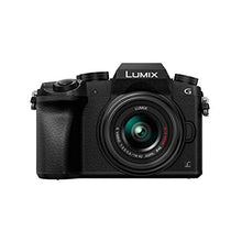 Load image into Gallery viewer, Panasonic Lumix DMC-G7 Mirrorless Micro Four Thirds Camera with 14-42mm Lens, Black - Bundle with Camera Case, 32GB SDHC Card, Cleaning Kit, Memory Wallet, Card Reader, 46mm UV Filter, Software Pack
