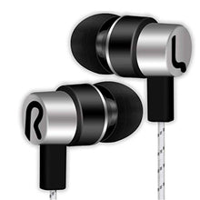 Load image into Gallery viewer, Headphones Wired Earbuds Stereo Bass Earphones 3.5mm Audio Port (Black)
