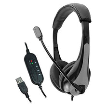Load image into Gallery viewer, Avid AE-39 Black On-Ear Headphones with USB Plug (10-Pack)
