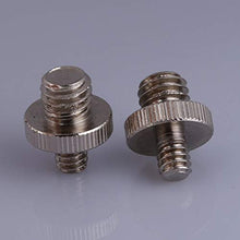 Load image into Gallery viewer, 1/4 Male to 3/8 Male Threaded Metal Screw Adapter for Camera Tripod Camera Accessory
