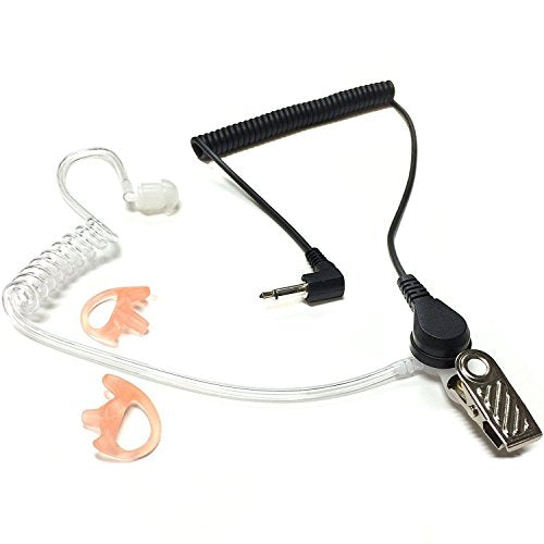3.5mm Listen Only Earpiece with Acoustic Tube and Earmolds