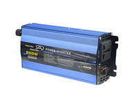 SAIAODI Pure Sine Wave 600W Power Inverter DC 12V to AC 220V with Dual Smart USB Ports Car Adapter