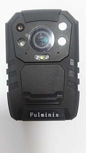 Fulminis Brand HD I826 Police Body Worn Camera, 1296P HD Waterproof Police Body Camera With 2 Inch Display , Night Vision , Built in 32G Memory