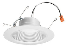 Load image into Gallery viewer, Lithonia Lighting 65BEMW LED 27K 90CRI M6 5/6 Inch 10.3W White LED Recessed Baffle Module, 2700K, 93 CRI, T24 Compliant
