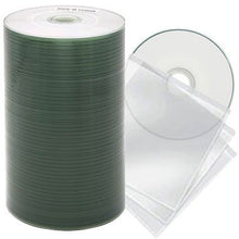 Load image into Gallery viewer, Spin-X White Inkjet Hub Printable Mini-Round CD-R, Tape Wrap, 800 per Box

