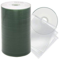Spin-X White Inkjet Hub Printable Mini-Round CD-R, Tape Wrap, 800 per Box