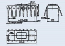 Load image into Gallery viewer, S.U.R. &amp; R Tools IC/Microchip KM1144AP1 USSR 1 pcs
