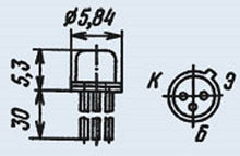 Load image into Gallery viewer, S.U.R. &amp; R Tools KT313A analoge 2N2906, 2SA530 Transistor Silicon USSR 4 pcs
