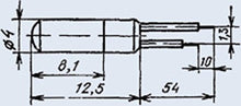 Load image into Gallery viewer, S.U.R. &amp; R Tools Photodiode Silicon FD-256 USSR 1 pcs
