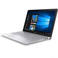HP 15.6 inch HD Laptop, Intel Core i5-7200U Processor 2.5GHz, 12GB DDR4 RAM, 1TB HDD, HDMI, Bluetooth, SuperMulti DVD, WiFi, HD Webcam, Windows 10 -Turbo Silver