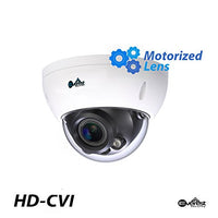 Everest Security 2 Megapixel HD-CVI Dome Camera 2.7-13.5mm Motorized Lens Starlight Technology with Smart IR 1080P for HD-CVI ONLY Surveillance CCTV