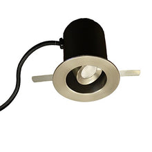 Load image into Gallery viewer, WAC Lighting HR-LED232R-30-BN LEDme Miniature Round Recessed Adjustable Task Light 3000K Soft White, 1&quot;, Brushed Nickel
