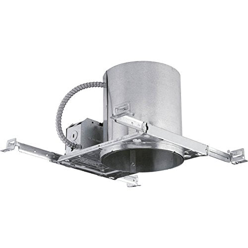 Progress P87-LED 6 In. LED New Construction Recessed Housing, Air Tight, IC