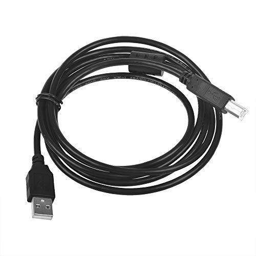 Digipartspower 6.6ft USB Cable for HP Deskjet 1051 1055 1056 1510 1511 1512 1513 1514 Printer