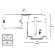 Load image into Gallery viewer, Bazz 530LAW 510 Recessed LED Lighting Kit, Directional, Dimmable, Energy Efficient, Easy Installation, Bulb Included, 4-in, White
