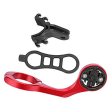 Load image into Gallery viewer, Dilwe Stem Extension Mount, Bike Computer Action Camera Extension Mount wirh Light Bracket(Red-for Garmin IGPS)
